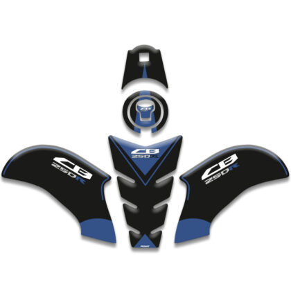 HONDA CB250R TANK PAD SET (2018/2024) UYUMLU 05 - AEGIS - Motosiklet Aksesuarları