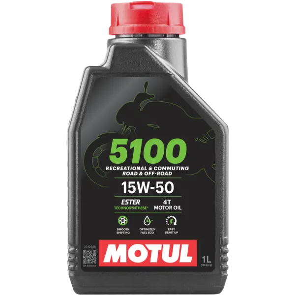 MOTUL MOTOSİKLET 5100 15W50 4T 12X1L MOTOR YAĞI - MOTUL - Motosiklet Aksesuarları