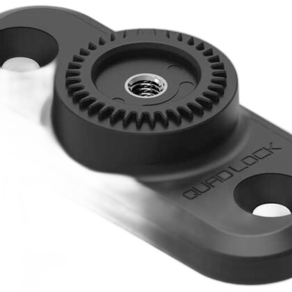 QUADLOCK 360 DÜZ MONTAJ TABLASI İKİ DELİKLİ - Quad Lock - Motosiklet Aksesuarları