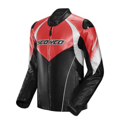 Scoyco JK187 4 MEVSİM MONT Black-Red - SCOYCO - Deri Ceketler