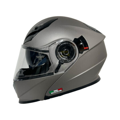 SWAY 926 Titenium Grey Çene Açılır Kask - SWAY - Çene Açılır Kasklar